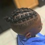 Men’s top hair braids only