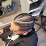 2 Men Cornrow. No Hair Added