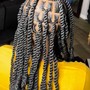 Box Braids over Locs