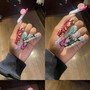 Full set acrylic overlay