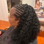 Partial sew in