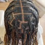 Medium Knotless Braids