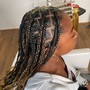 Medium Knotless Braids