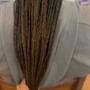 Medium Knotless Braids