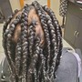 2 Layer Feed-In Cornrows