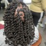 Loc straw cleaner curls