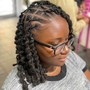 Loc straw cleaner curls