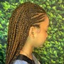 Medium Traditional Box Braids- Butt Length