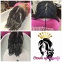 Hair steam treatment/ deep condition