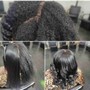 Silk Press (Natural Hair)