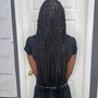 Medium Knotless Braids