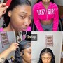 Frontal wig install