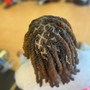 Hair added Box Braids/Locs Takedown