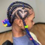 Kid Knotless Braids