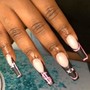 Long Acrylic full set