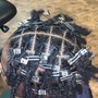 Comb out locs