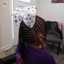 Natural Braids with side shave