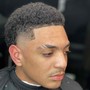 Men's  Taper Cut With (Facial Hair)