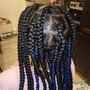 Knotless Braids (Feed Ins)