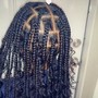 Fulani Braids w/sew-in