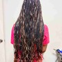 Washing, Detangle  and  blowout  Treatment