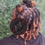 Interlock retwist mid back with styles