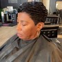 Virgin Relaxer &amp; style [natural to relaxer]