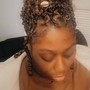 Braided Updo w/ Weave