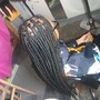 Kids Box Braids with beads