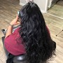 Detangle and blowdry