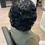 Blow Dry and Hot Curl(short)