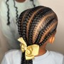 Kid's Braided Hairstyle (with extensions)