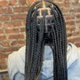 Jumbo Box braids (butt length)