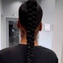 Braid ponytail