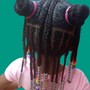 Loc Re-twist (shoulder to mid back)