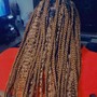 Medium Knotless Boho Braids