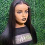 Lace frontal wig install