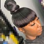 Frontal Ponytail Quick Weave