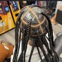 Retwist w 2 strand shoulder length