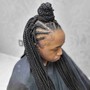 Individual Braids Front Hairline