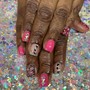 Short Set w/ Nail Art