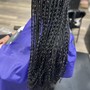 Medium Goddess Knotless Braids