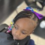 5-9yrs old-Kids Natural Braids (MEDIUM)