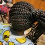 Feed in braids