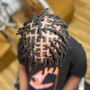 Natural Retwist NO STYLE ( HALF-Head of Locs )