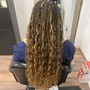 Add on Goddess Curly synthetic hair