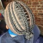 Kid's feed in braids