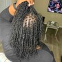 Micro Locs with natural hair