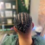 Mens Braids short hair