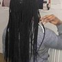 Senegalese Twist hair provided